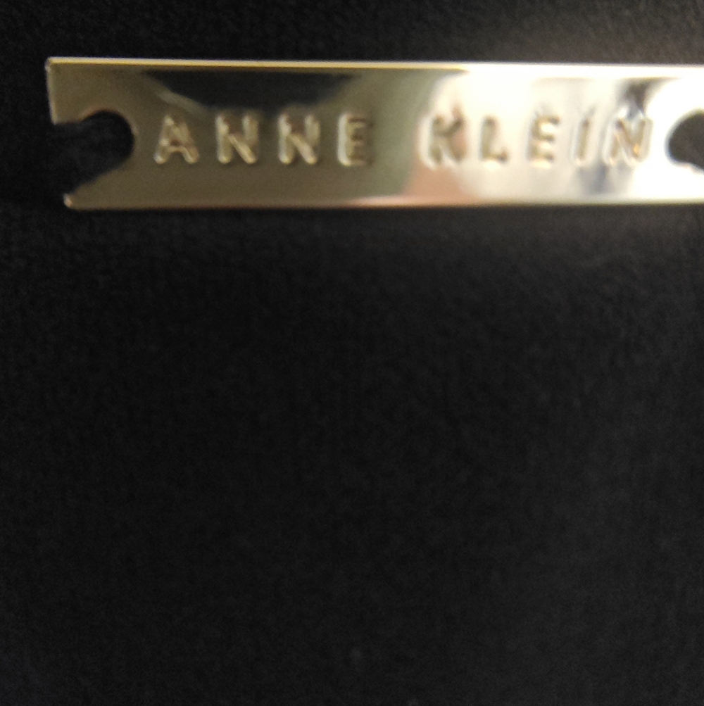 Anne Klein TAG Pants, Women Black Straight Leg, Zipper, Pockets,  Flat Front,14 - Picture 6 of 14